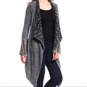 Anthro Aratta Silent Journey Beaded Cardigan